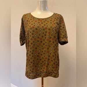 Scotch & Soda Stars Blouse | Medium NWOT